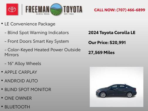 2024 Toyota Corolla LE