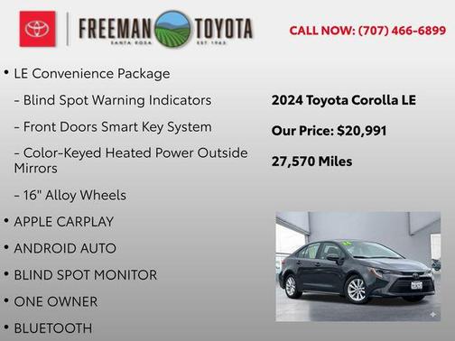 2024 Toyota Corolla LE