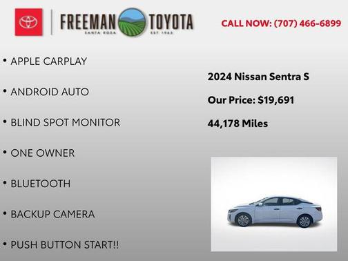 Fresh Powder 2024 Nissan Sentra S