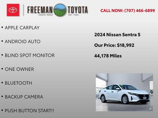 Fresh Powder 2024 Nissan Sentra S