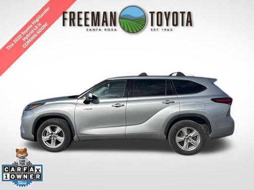Celestial Silver Metallic 2020 Toyota Highlander Hybrid LE