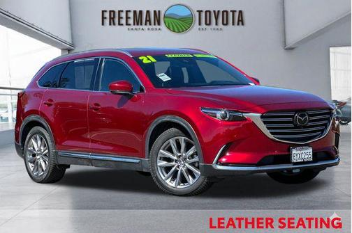 Soul Red Crystal Metallic 2021 Mazda CX-9 Grand Touring
