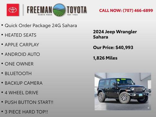 2024 Jeep Wrangler 4-Door Sahara 4x4