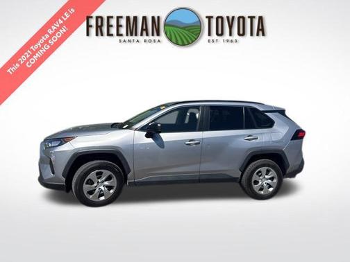 Silver Sky Metallic 2021 Toyota RAV4 LE