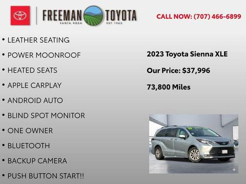 2023 Toyota Sienna XLE