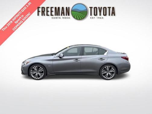 Graphite Shadow 2018 INFINITI Q50 3.0t Sport