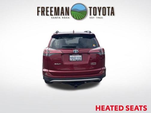 Ruby Flare Pearl 2018 Toyota RAV4 Hybrid Limited