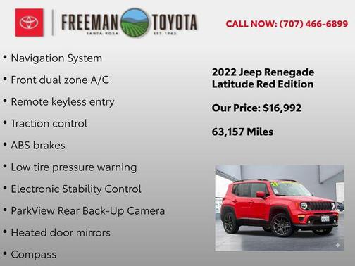 2022 Jeep Renegade Latitude