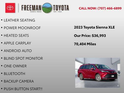 2023 Toyota Sienna XLE