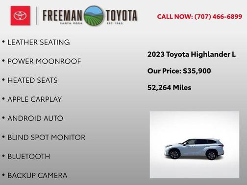2023 Toyota Highlander L