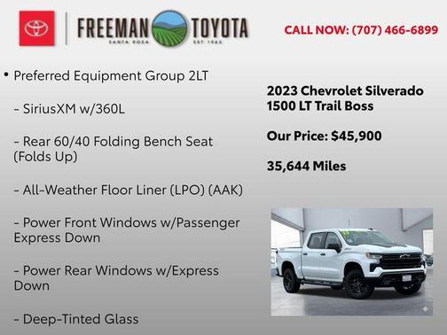 2023 Chevrolet Silverado 1500 LT Trail Boss