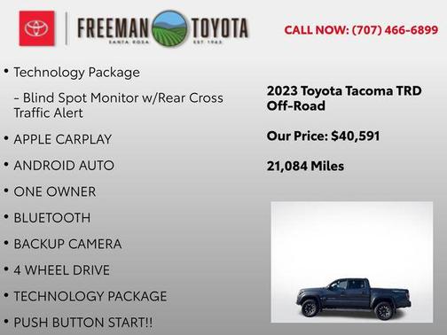 2023 Toyota Tacoma TRD Sport