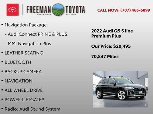 2022 Audi Q5 45 S line Premium Plus