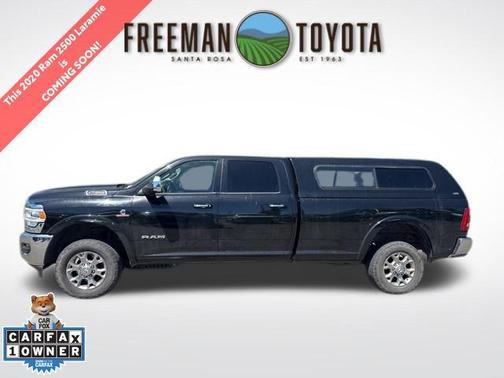 Diamond Black Crystal Pearlcoat 2020 RAM 2500 Laramie Crew Cab 4x4 8' Box