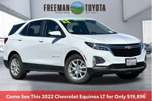 Summit White 2022 Chevrolet Equinox 1LT