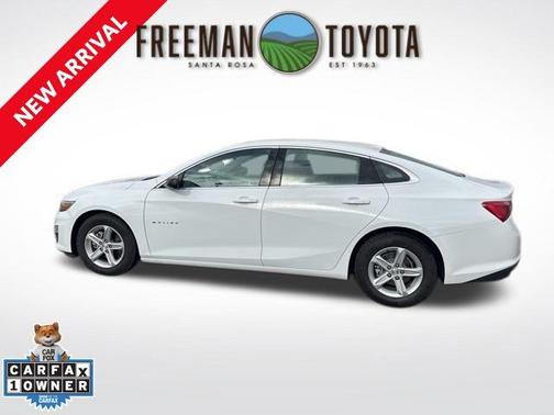 Summit White 2023 Chevrolet Malibu 1LS