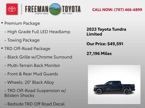 2023 Toyota Tundra Limited