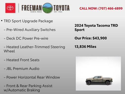 2024 Toyota Tacoma TRD Sport