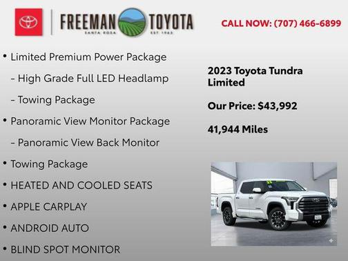 Ice Cap 2023 Toyota Tundra Limited