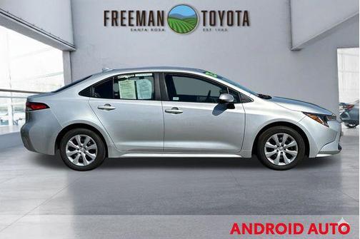 Classic Silver Metallic 2025 Toyota Corolla LE