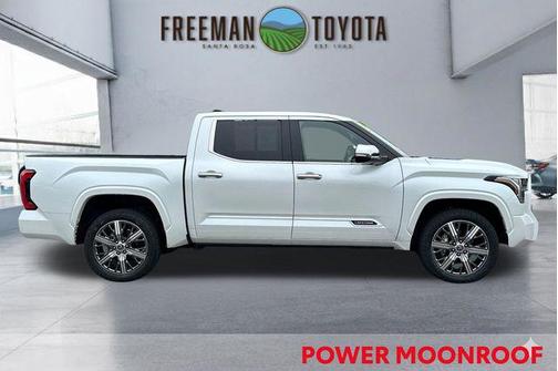 Wind Chill Pearl 2023 Toyota Tundra Hybrid Capstone