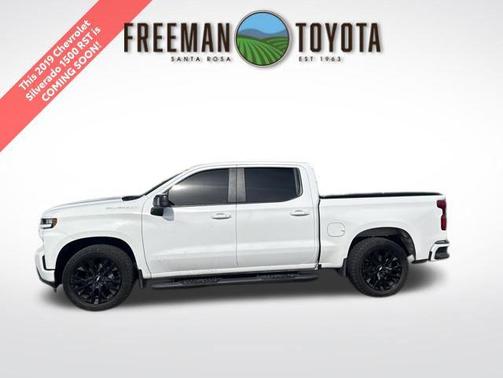 Summit White 2019 Chevrolet Silverado 1500 RST