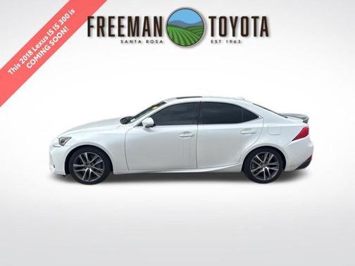 Eminent White Pearl 2018 Lexus IS 300 Base