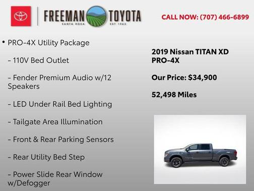 Gun Metallic 2019 Nissan Titan XD PRO-4X