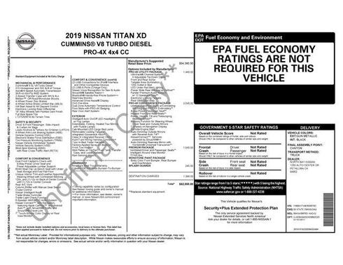 Gun Metallic 2019 Nissan Titan XD PRO-4X