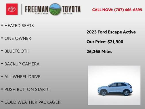 2023 Ford Escape Active