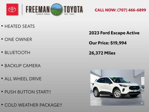 2023 Ford Escape Active