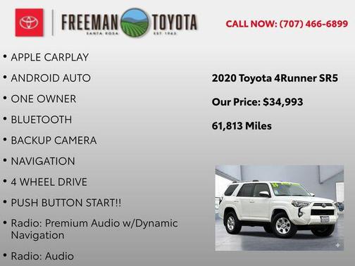 2020 Toyota 4Runner SR5