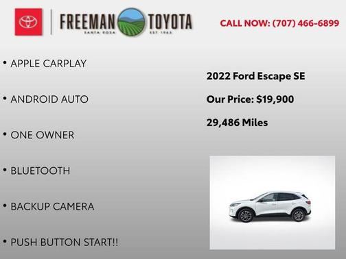 2022 Ford Escape SE
