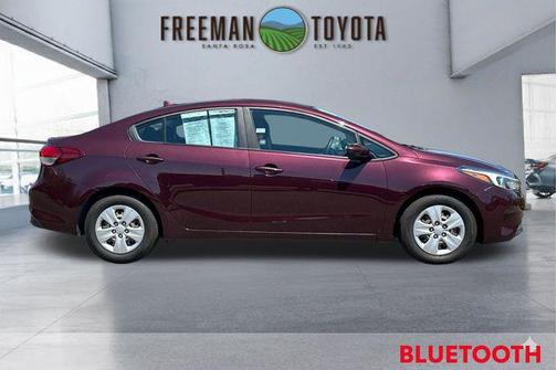 Garnet Red 2018 Kia Forte LX