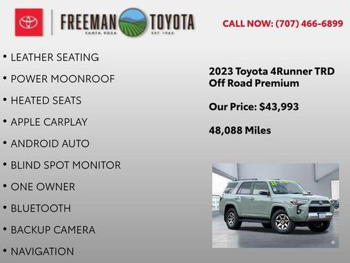 2023 Toyota 4Runner TRD Off Road Premium