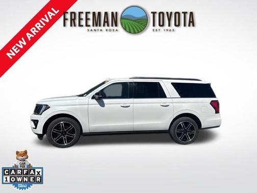 Star White Metallic Tri-Coat 2020 Ford Expedition Max Limited