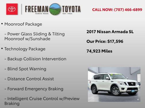 2017 Nissan Armada SL