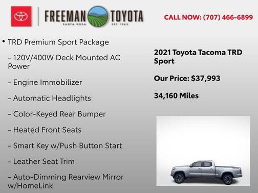 2021 Toyota Tacoma TRD Sport