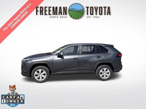 Magnetic Gray Metallic 2023 Toyota RAV4 LE