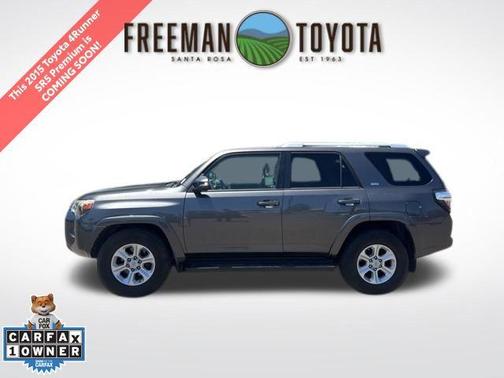 Magnetic Gray Metallic 2015 Toyota 4Runner SR5 Premium