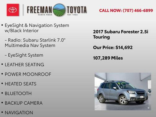 2017 Subaru Forester 2.5i Touring