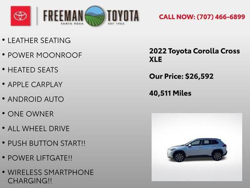 2022 Toyota Corolla Cross XLE