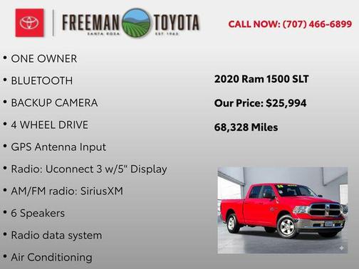 2020 RAM 1500 Classic SLT