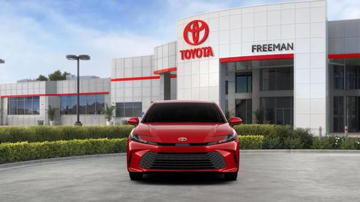 Supersonic Red 2026 Toyota Camry LE
