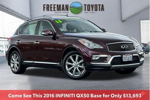 Midnight Garnet 2016 INFINITI QX50 Base