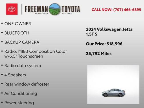 2024 Volkswagen Jetta 1.5T S