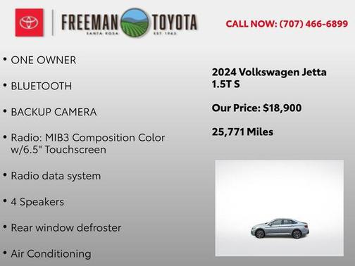 2024 Volkswagen Jetta 1.5T S