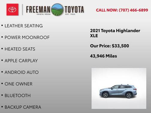 2021 Toyota Highlander XLE