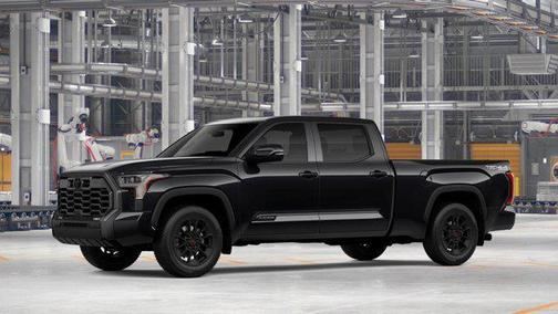Midnight Black Metallic 2026 Toyota Tundra Platinum