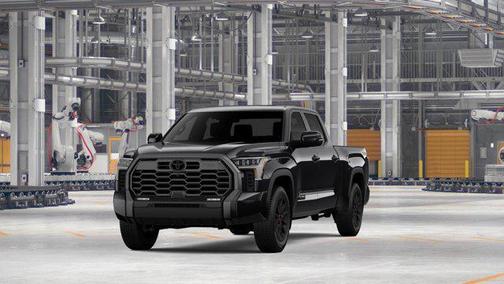 Midnight Black Metallic 2026 Toyota Tundra Platinum
